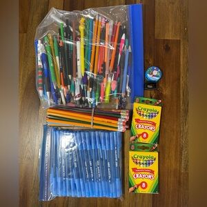 Pens Pencils Crayons